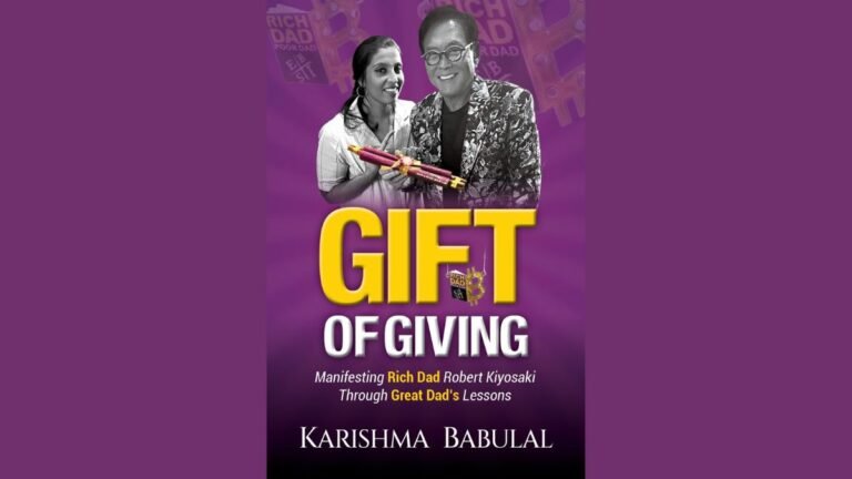 Karishma Babulal Sekhani: Author of upcoming book “Gift of Giving’